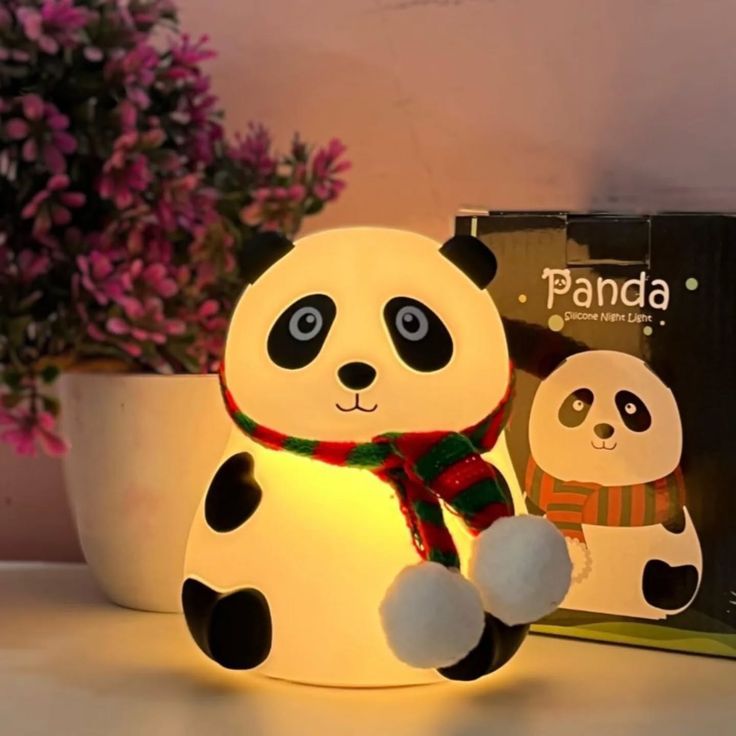 Lighting Panda – Tap to Change Color Night Light for Kids