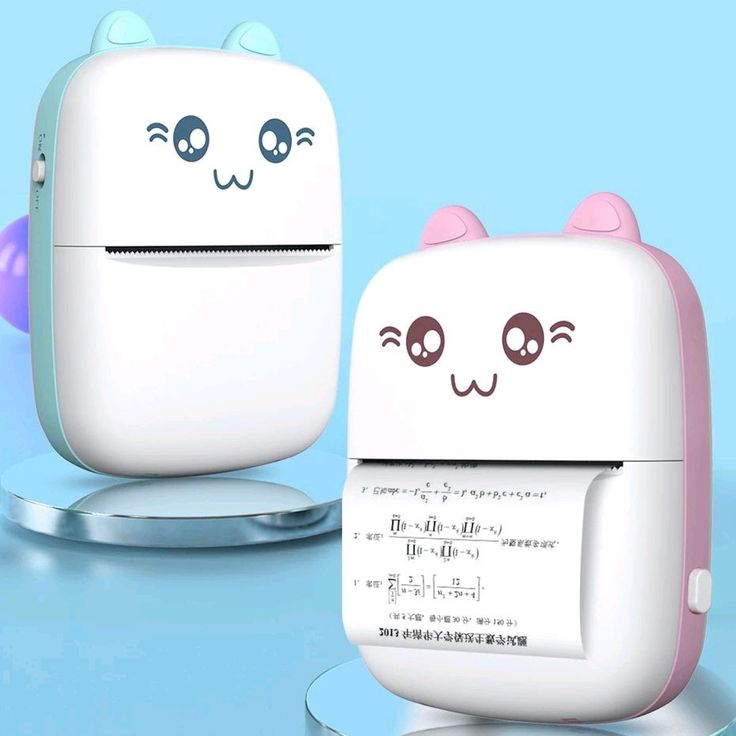 Kids Mini Thermal Printer – Easy to Use, Fun & Portable Sticker Printer for Creative Play